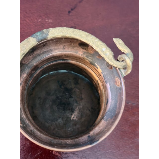 Antique Cooper Fire Cauldron For Sale In Indianapolis - Image 6 of 10