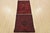 Turkmen Runner 2’6” X 9’5” Red Wool Tribal Hand-Knotted Oriental Rug For Sale - Image 11 of 12
