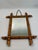 Early 1900s French Faux Bamboo Turned Wood Accent Mirror For Sale - Image 4 of 17