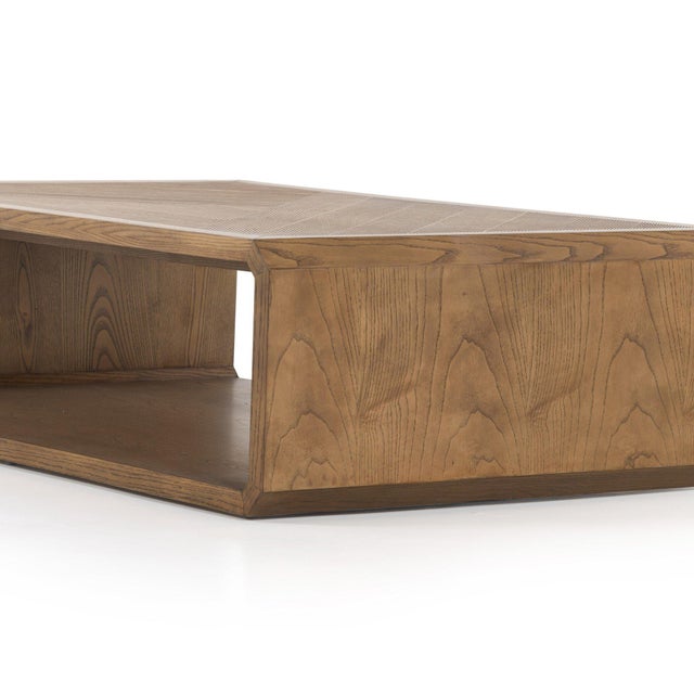 Tan Four Hands Caspian Coffee Table - Natural Ash For Sale - Image 8 of 12