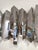 Metal Large Wall Lamp Sconce Metal Sculpture by Mario Torregiani, Italy, 1990s For Sale - Image 7 of 12