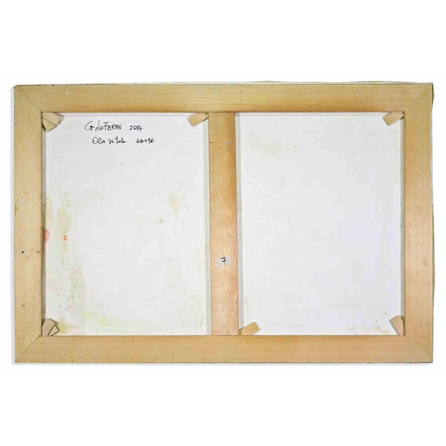 Oil on canvas realized by Giorgio Lo Fermo in 2014. Hand signed and dated. This piece is attributed to the mentioned...