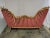 Antique French Striped Baroque Carved Giltwood Chairs and Sofa Set - Project For Sale - Image 11 of 12