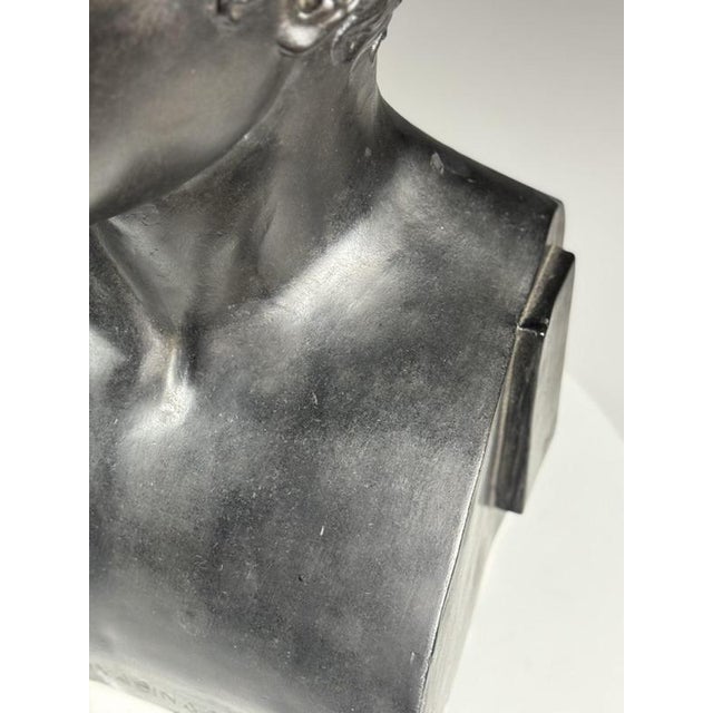 Greek Style Bust of Doryphoros, Late 20th Century, Gypsum For Sale - Image 11 of 18