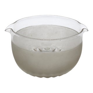 Circa 1840 English Glass Wine Rinser For Sale