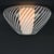 Mid-Century Modern Vintage Large Aloys Gangkofner for Peill & Putzler Toledo Ceiling Light Mid Century Modern Flush Mount Glass Opaline Swirl Modernist Venini For Sale - Image 3 of 10