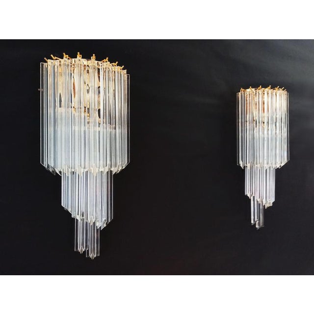 Vintage Murano Sconces, 1990s, Set of 2 For Sale - Image 9 of 15