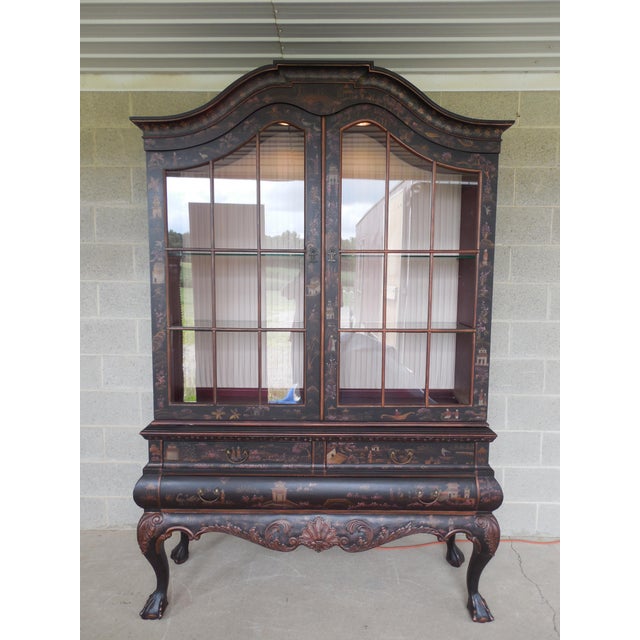 Drexel Heritage Et Cetera Chinoiserie Lighted China Chairish