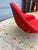 Eero Saarinen for Knoll Red Boucle Womb Chair and Ottoman For Sale - Image 10 of 10