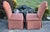 Vintage Pair of Parson Chairs With Pleated Skirted Bottom For Sale In Philadelphia - Image 6 of 10