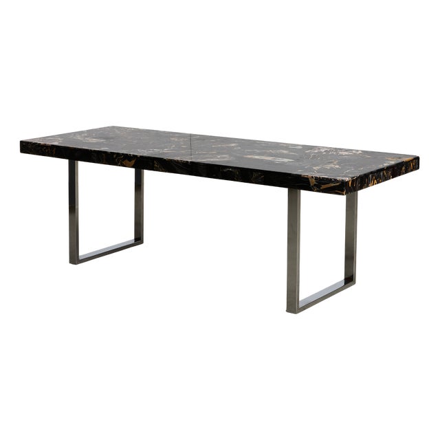 Marble-Infused Coffee Table For Sale