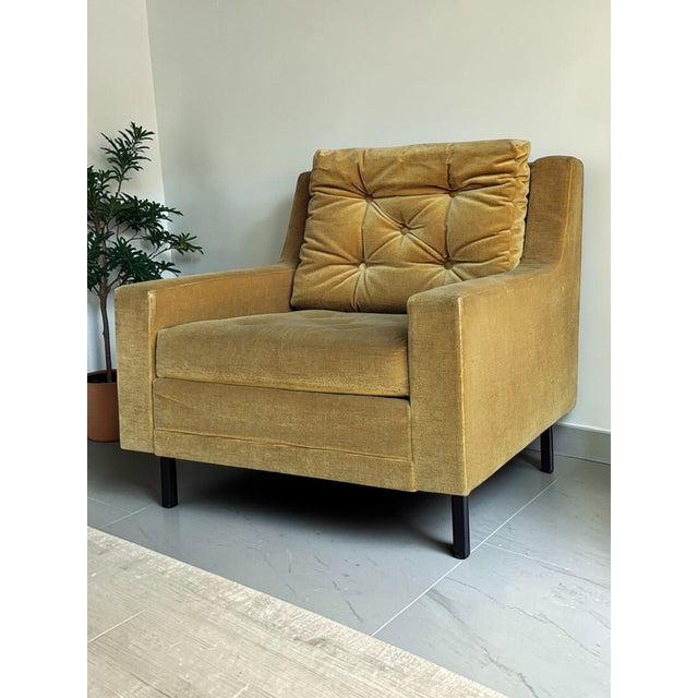 Italian Armchair in Wood and Velour, 1970 For Sale - Image 14 of 14
