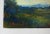 Late 20th century oil on canvas board plein air impressionist landscape painting. Signed illegibly lower left corner....