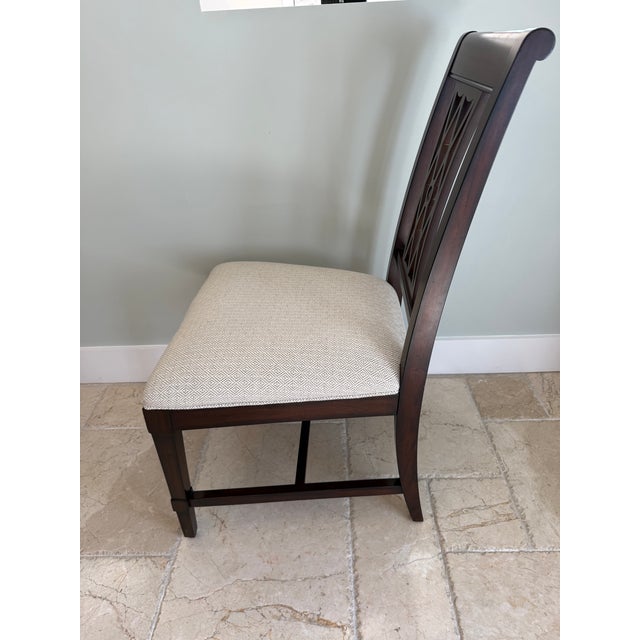 Traditional Ethan Allen Aviana Side Chairs For Sale - Image 3 of 7