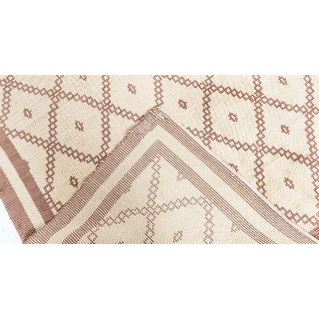 Doris Leslie Blau Vintage Tribal Moroccan Geometric Handmade Wool Rug For Sale - Image 9 of 9