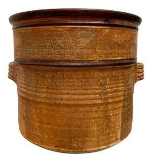 1970s Jerry Meek Stoneware Vessel