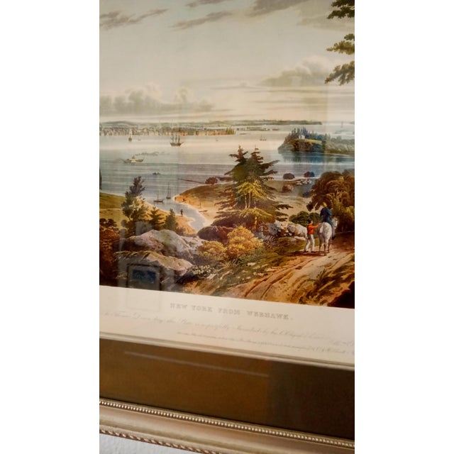 Mid 19th Century New York From Wee Hawk by John Hill For Sale - Image 4 of 4