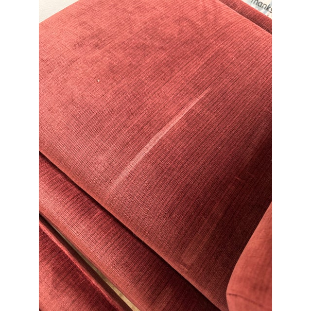 Nathan Anthony Custom Upholstered Lounge Chairs – Pair For Sale - Image 11 of 13