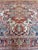 Antique Persian Heriz Carpet Handmade Wool Oriental Rug, Light, Pink, Light Blue For Sale - Image 14 of 18