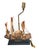 1990s Vintage Mid-Century Handcrafted Chinese Junk Boat Table Lamp For Sale - Image 5 of 12