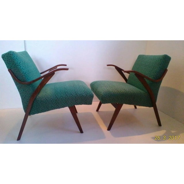 Mid-Century Modern Set of Armchairs from Tatra Pravenec, 1960s For Sale - Image 3 of 9