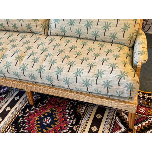 Tan Orlando Diaz-Azcuy Collection for McGuire-Baker Furniture Sofa For Sale - Image 8 of 11