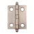 Vintage 1 X 1.25 In. Steel Cabinet Door Hinge For Sale