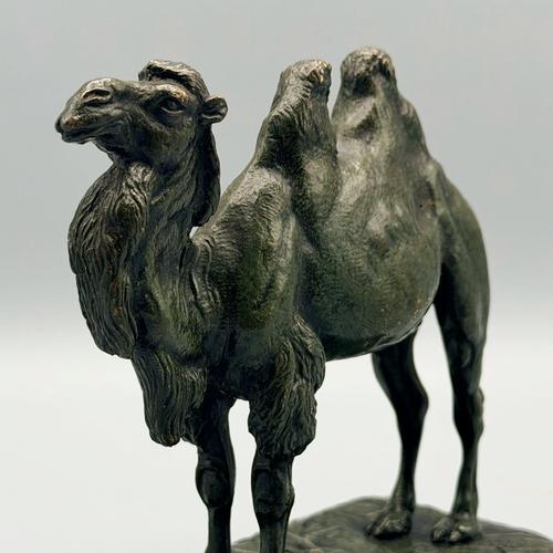 Alfred Barye, Bactrian Camel, Bronze For Sale - Image 3 of 10