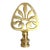 Vintage Brass Tree of Life Lamp Finial For Sale