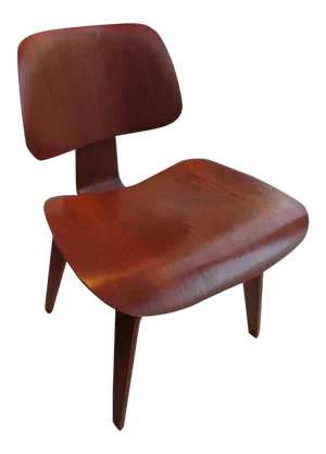 1940s Mid-Century Modern Charles Eames Evans DCW Side Chair