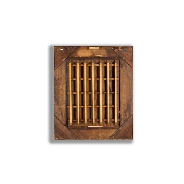 Jan Van Scorel, Portrait of a Member of the Brotherhood of Jerusalem, Oil on Panel, 16th Century, Framed For Sale - Image 7 of 8