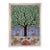 Mamta Devi National Award Winner (2016), Hand-Painted Madhubani Folk Art, Tree of Life With Peacocks, Fish & Intricate Foliage For Sale