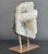 Large White Quartz Sculptural Specimen on Custom Metal Stand For Sale - Image 4 of 10