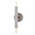 Metal Regina Andrew Viper Sconce in Polished Nickel For Sale - Image 7 of 7