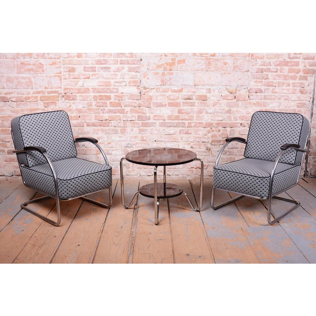 Bauhaus Chairs in Beech and Chrome, Germany, 1930s, Set of 2 For Sale - Image 16 of 18