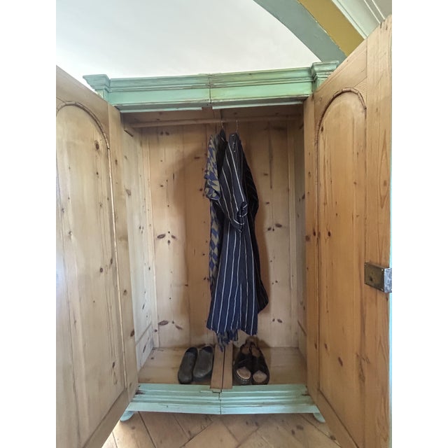 1920s Vintage Armoire with Chinoiserie Panels, 1920s For Sale - Image 5 of 13
