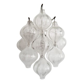 Vintage Tulipan Flush Mount by J. T. Kalmar, 1960s For Sale