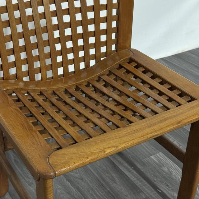 Transenna Chair by Titina Ammannati & Giampiero Vitelli for Pozzi & Verga, 1970s For Sale - Image 12 of 14