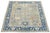 This stunning Modern Oushak style rug blends traditional Turkish design with a contemporary, airy color palette. Hand-...