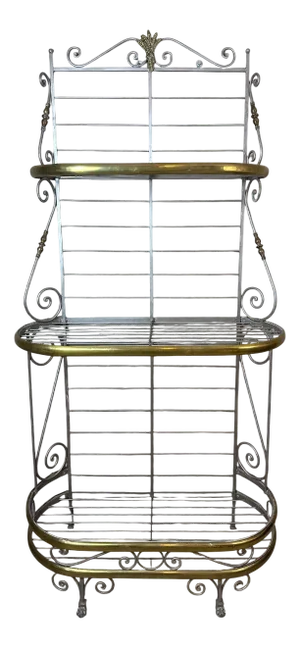 Vintage Bakery Shelf, 1950s