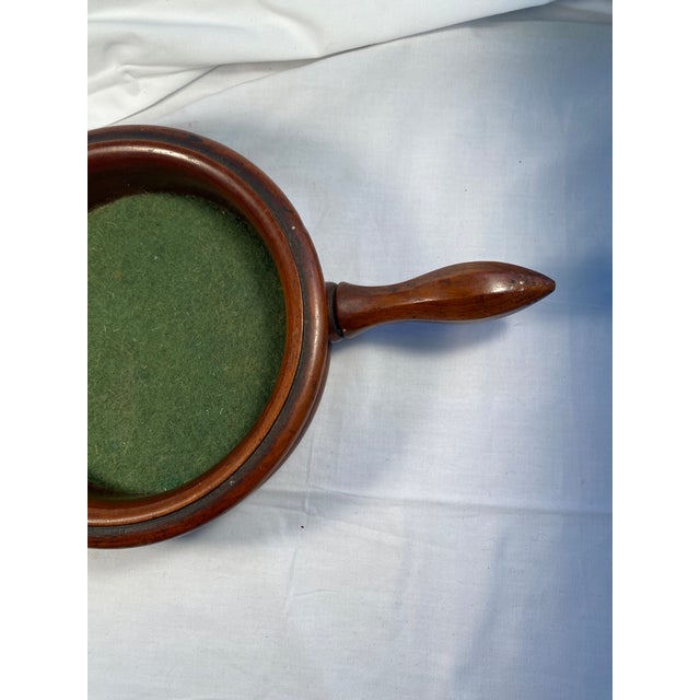 Wood Antique English Church Offertory Bowl For Sale - Image 7 of 7