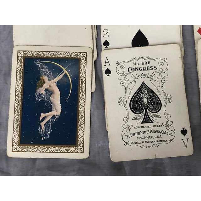 Classical Mythology Diana Russell Morgan Congress Playing Cards For Sale - Image 13 of 18