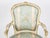 Textile Set of Louis Revival French Painted Armchairs, 19th Century For Sale - Image 7 of 18