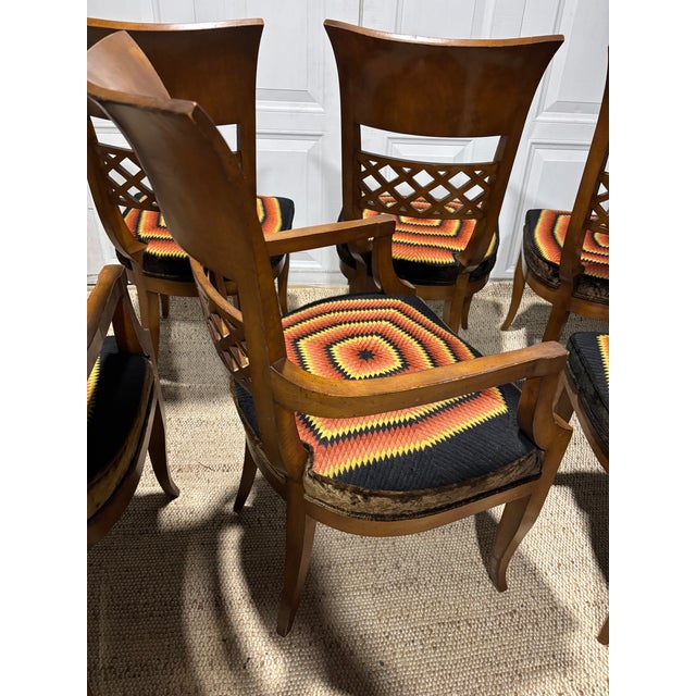 Set of 6 Biedemeier Style Dining Chairs For Sale - Image 9 of 16