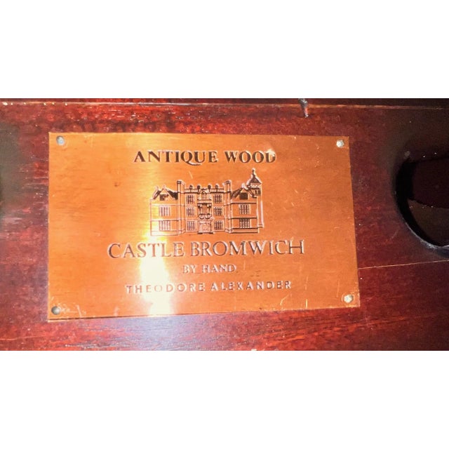 Theodore Alexander 77.5" Castle Bromwich Sylvan II Dining Table (Jupe Table) For Sale - Image 12 of 12