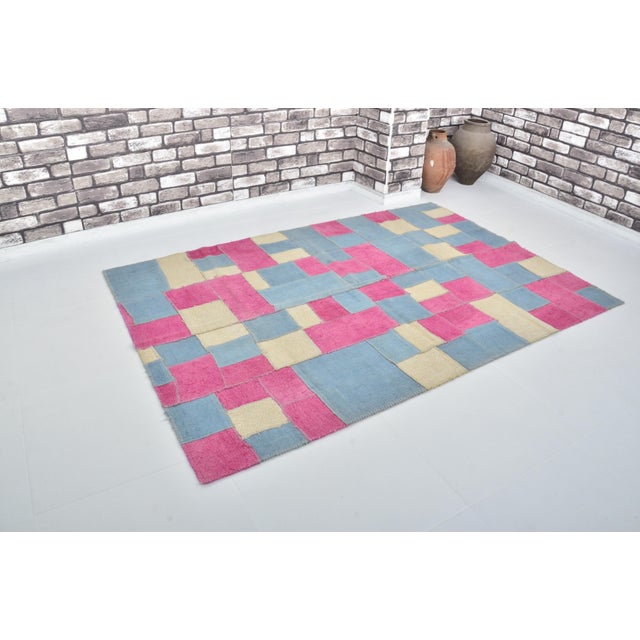 Vintage Anatolian Hemp Rug, 1960s For Sale - Image 4 of 8