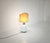 White Ceramic Table Lamp with Embossed Shell Motifs, 1960s For Sale - Image 17 of 18