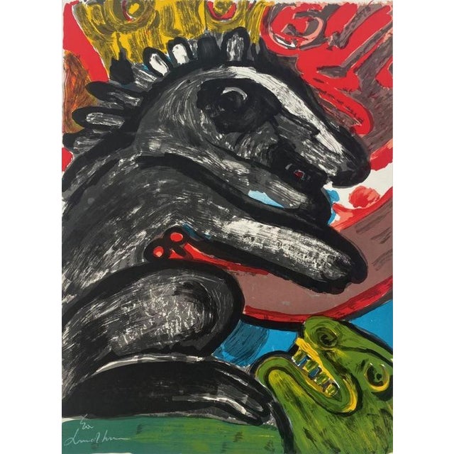 Lithograph Handsigned by the artist in pencil and annotated EA Artist proof 76.00 cm. x 56.00 cm. 29.92 in. x 22.05 in....