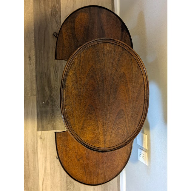 Vintage Mersman Mahogany 3 Tied Table Beautiful For Sale In Phoenix - Image 6 of 13