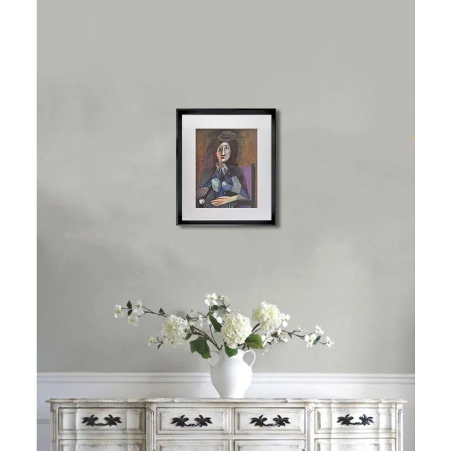 Original limited edition lithograph titled Portrait, originally created in 1942 by Pablo Picasso and printed in September...